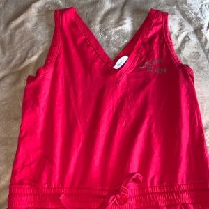 Calvin Klein Romper, Red